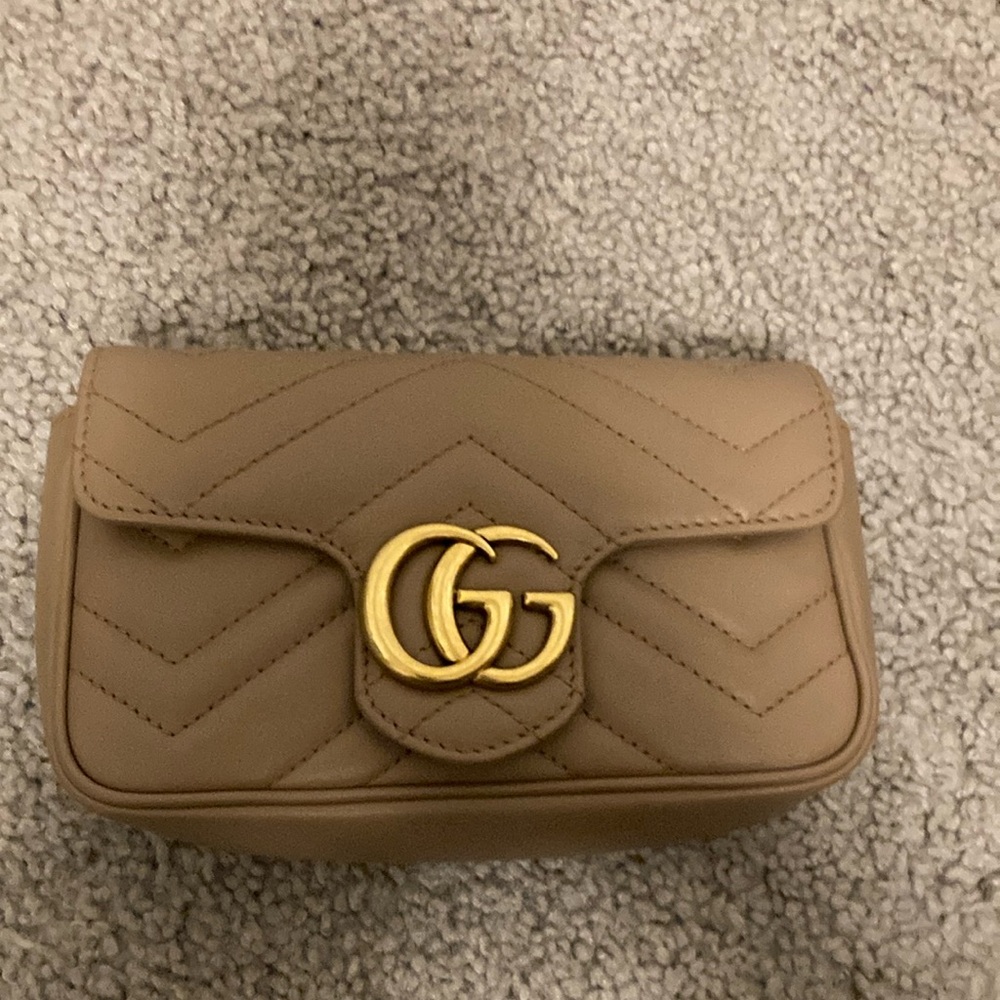 Gucci super mini bag dusty pink great condition
